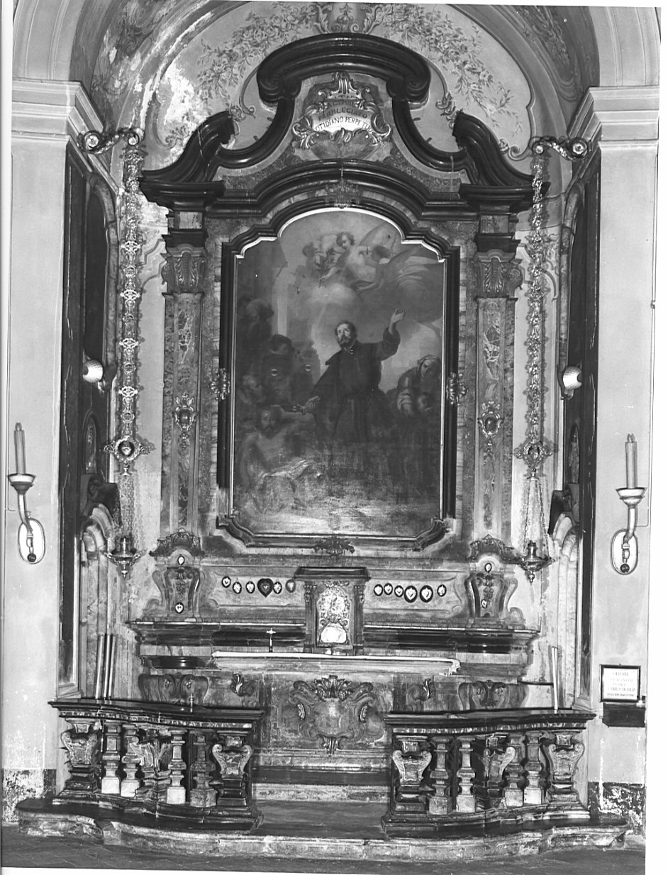 altare, complesso decorativo di Buzzi Giuseppe (sec. XVIII)