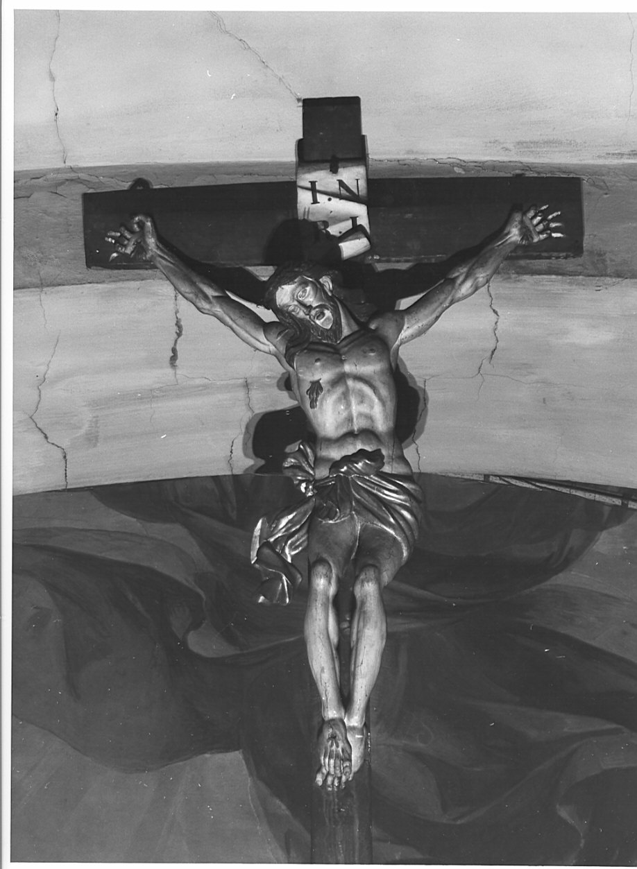 Cristo crocifisso (scultura, opera isolata) - bottega lombarda (metà sec. XVIII)