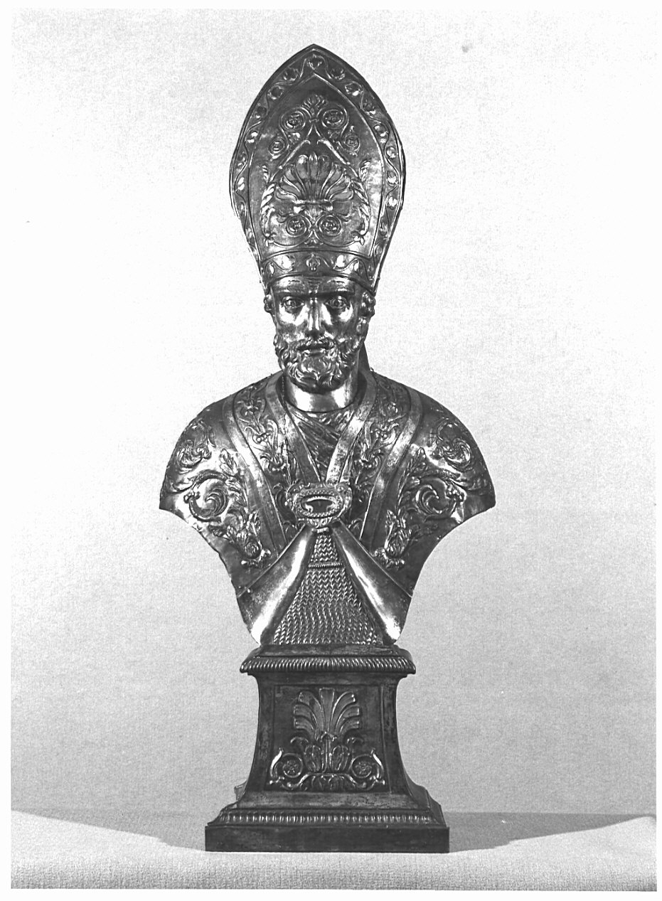 San Materno (reliquiario - a busto, opera isolata) - bottega lombarda (prima metà sec. XIX)