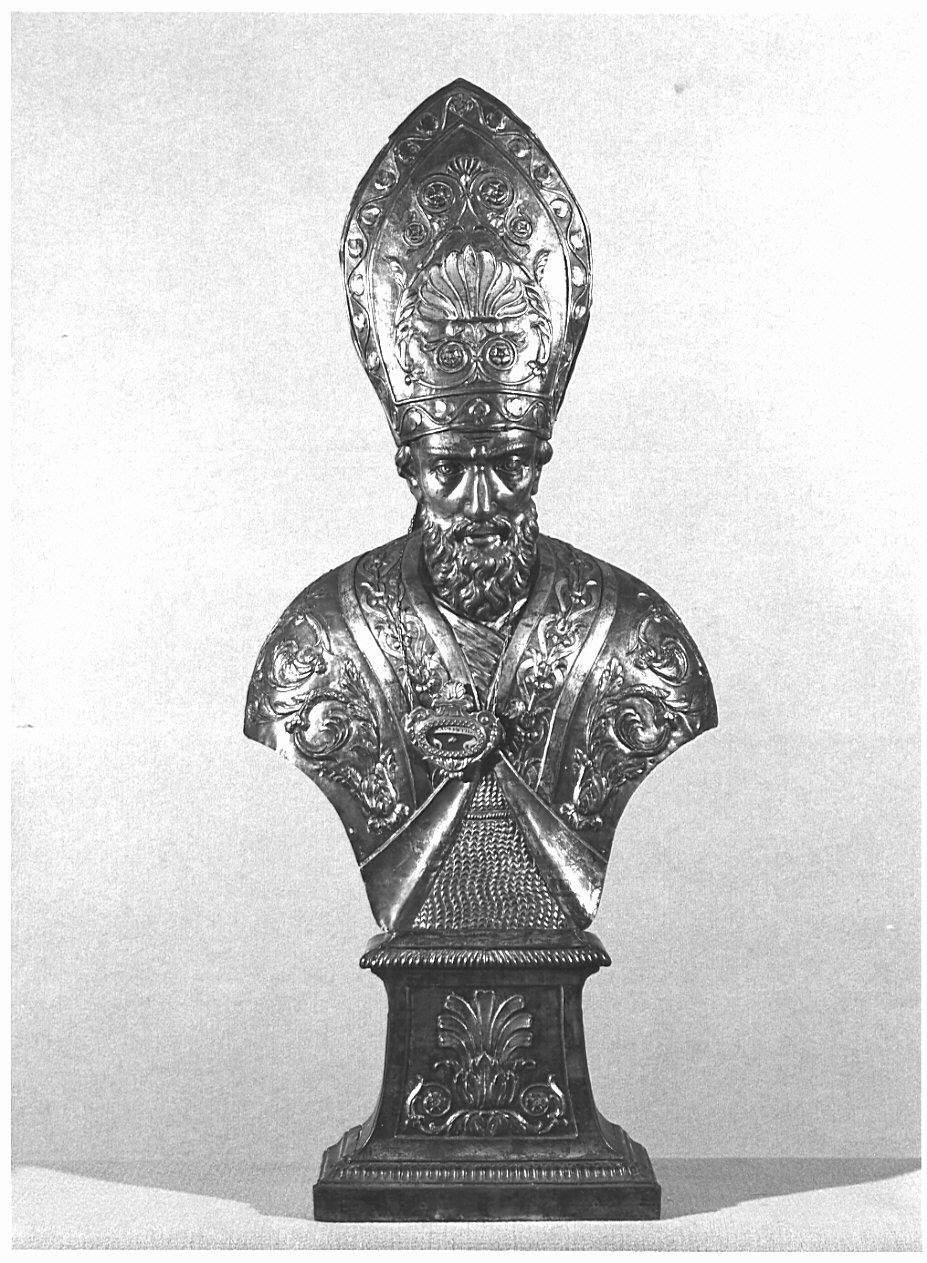 San Lorenzo (reliquiario - a busto, opera isolata) - bottega lombarda (prima metà sec. XIX)