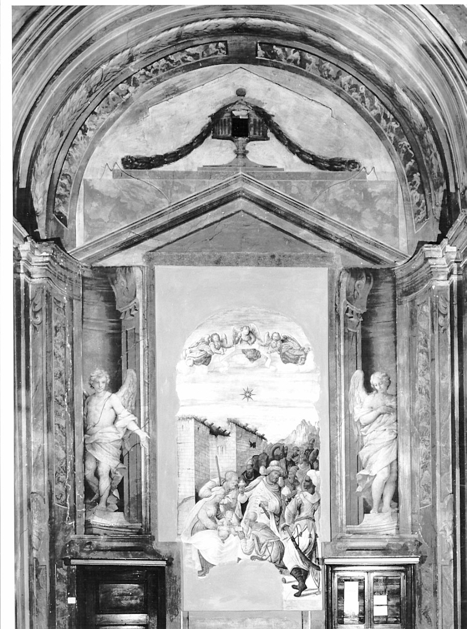 motivi decorativi architettonici (decorazione pittorica, opera isolata) di Porro Francesco (secondo quarto sec. XVIII)