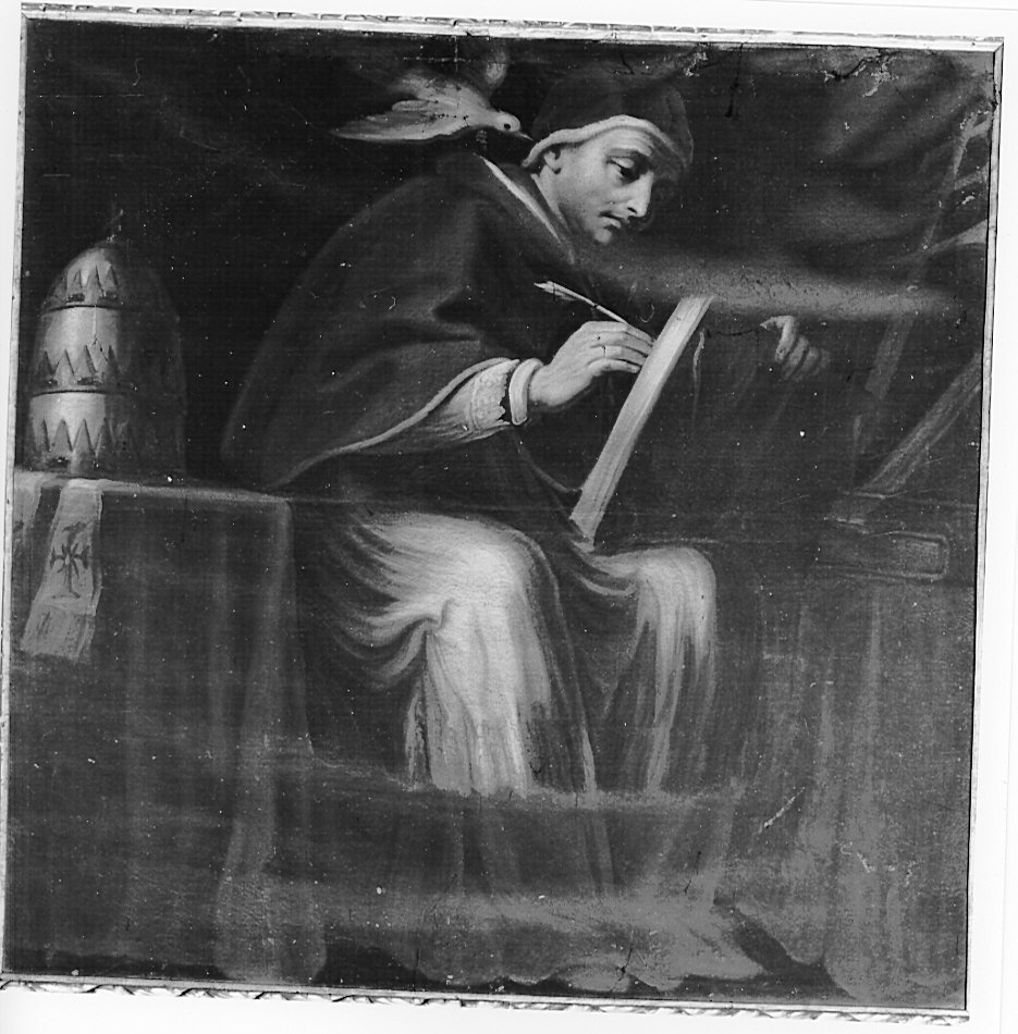 San Gregorio (dipinto, opera isolata) - ambito lombardo (sec. XVII)