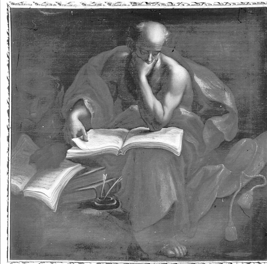 San Girolamo (dipinto, opera isolata) - ambito lombardo (sec. XVII)