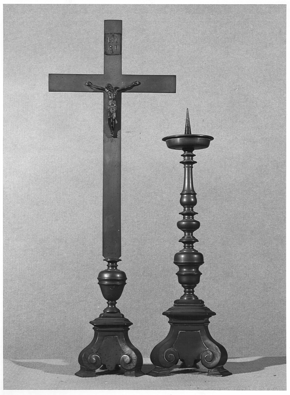 servizio d'altare, insieme - bottega lombarda (fine sec. XVII)