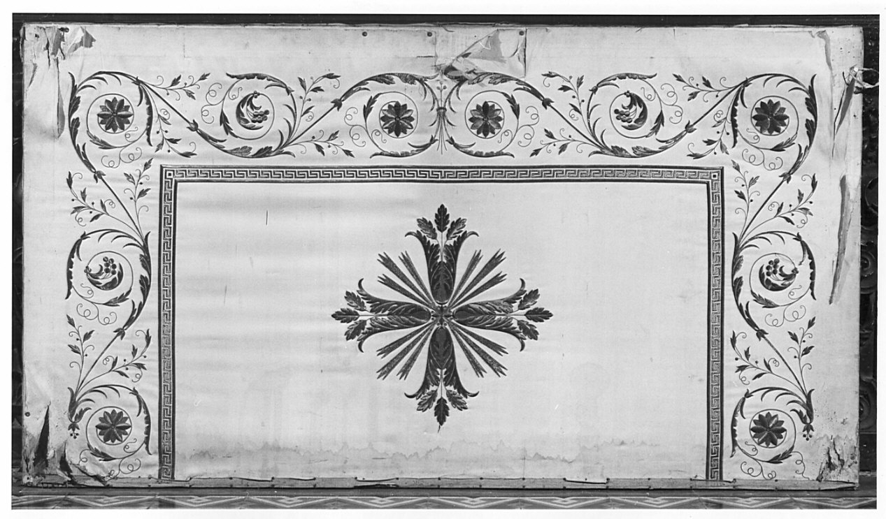 paliotto, opera isolata - manifattura milanese (sec. XIX)