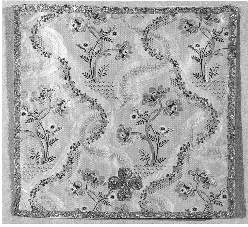 velo di calice, opera isolata - manifattura veneziana (terzo quarto sec. XVIII)