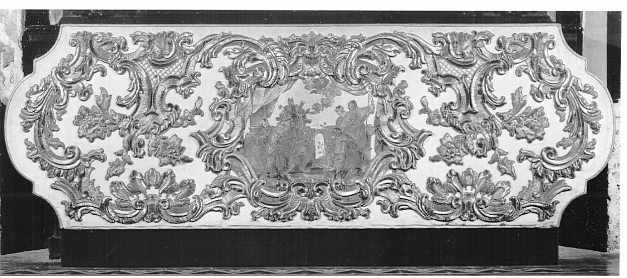 paliotto, opera isolata - manifattura milanese (secondo quarto sec. XVIII)