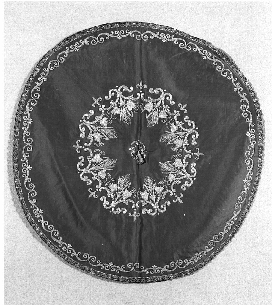 copriostensorio, opera isolata - manifattura italiana (fine sec. XIX)