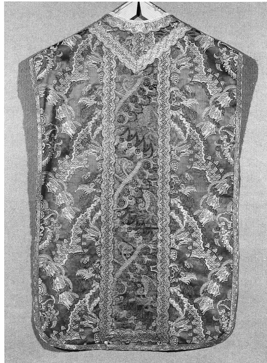 paramento liturgico, insieme - manifattura francese (fine/inizio secc. XVII/ XVIII)