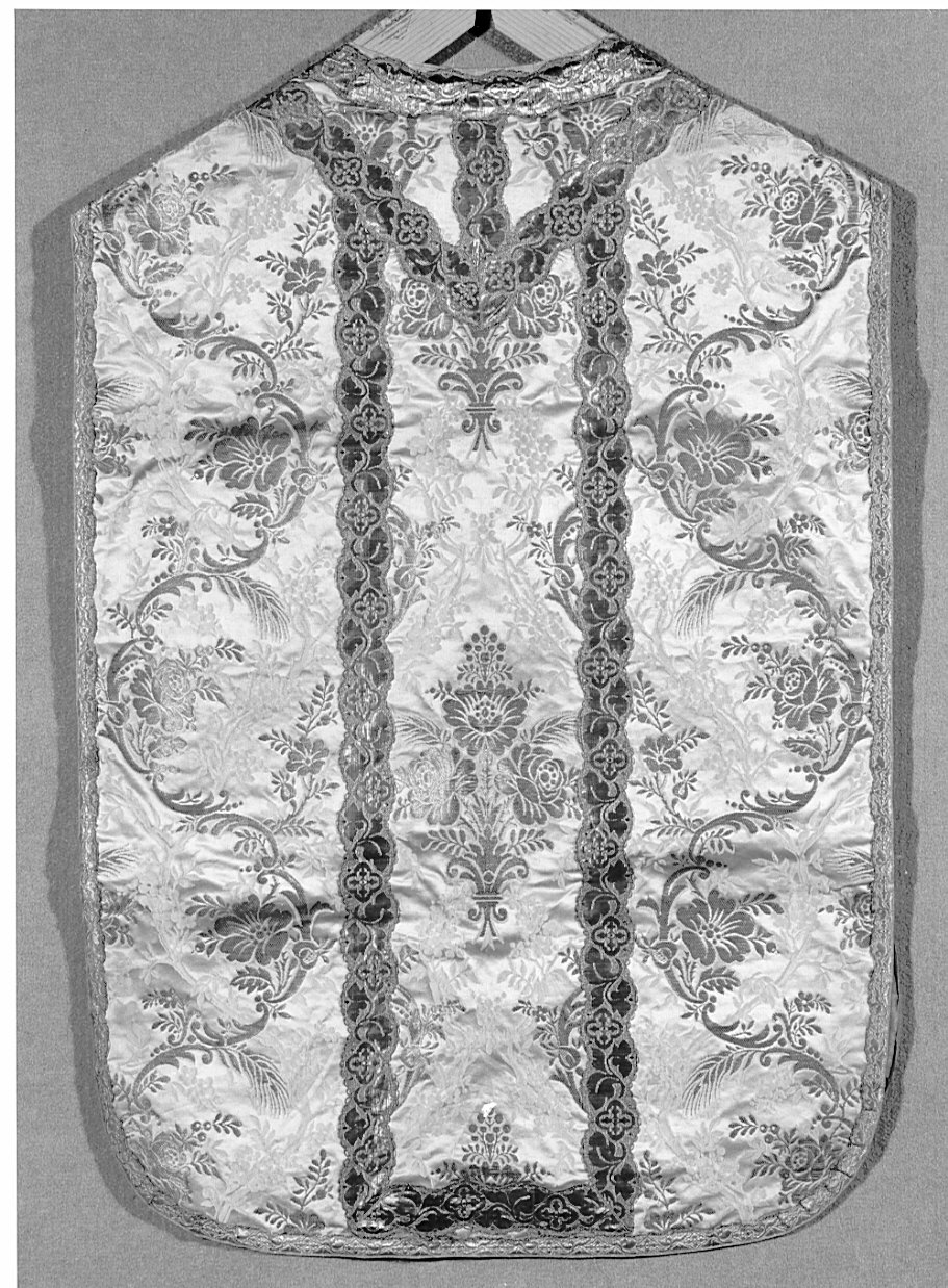 paramento liturgico, insieme - manifattura italiana (seconda metà sec. XIX)