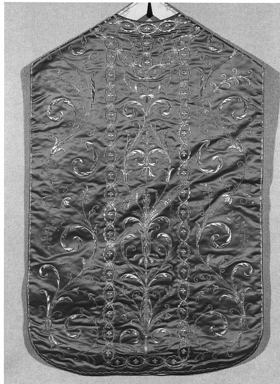 paramento liturgico, insieme - manifattura milanese (secondo quarto sec. XIX)