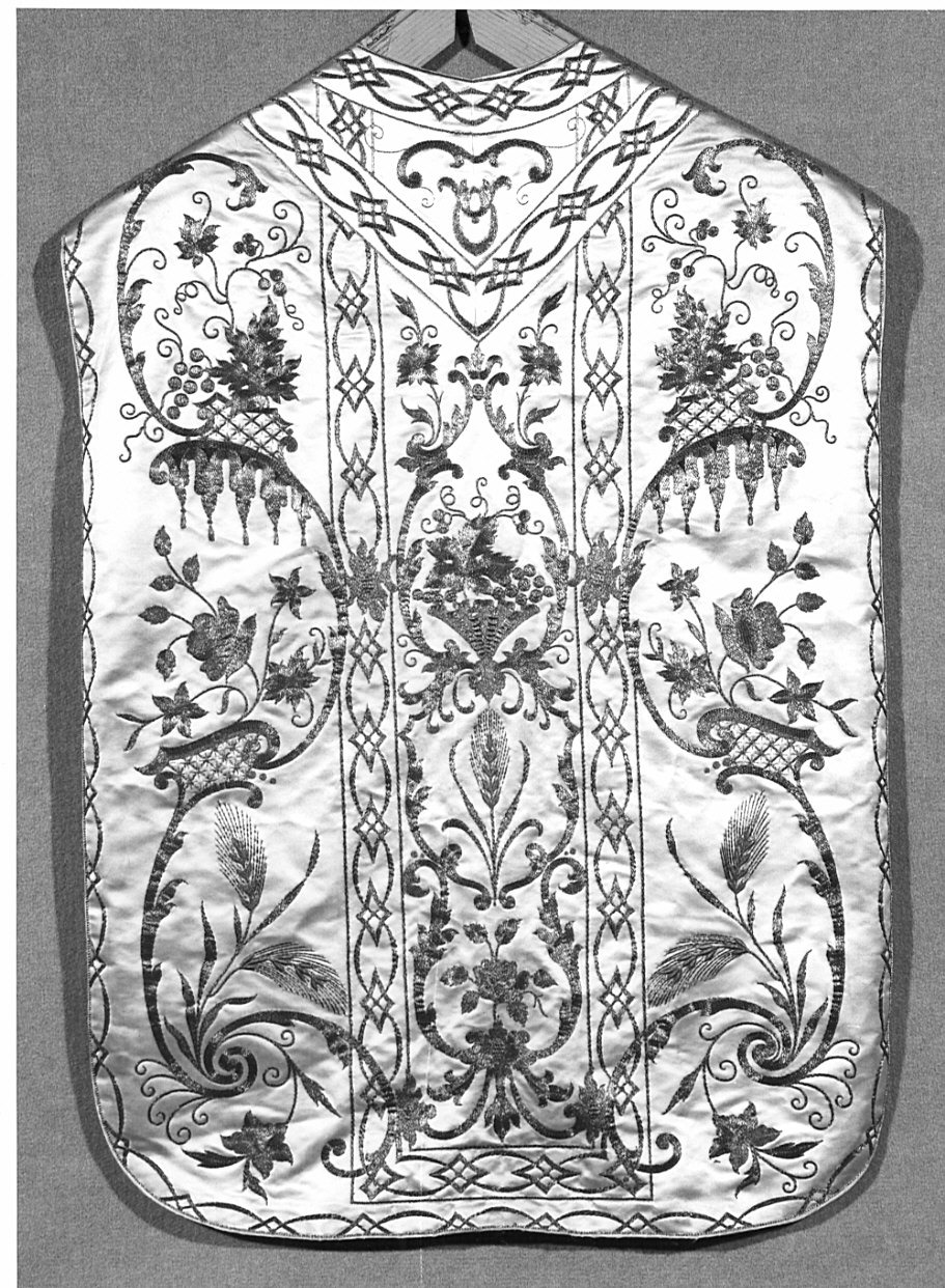 paramento liturgico, insieme - manifattura milanese (sec. XIX)