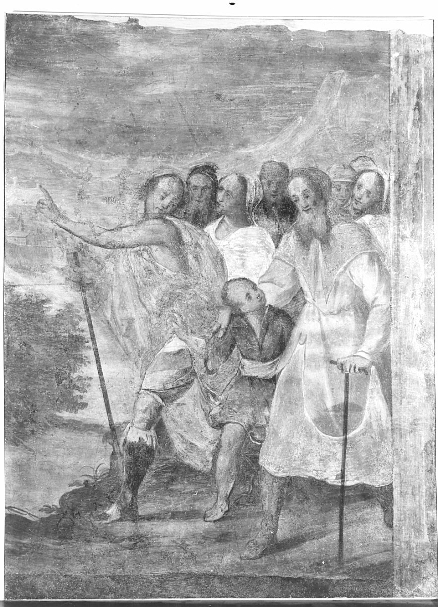 pellegrini (dipinto, opera isolata) - ambito lombardo (prima metà sec. XVII)