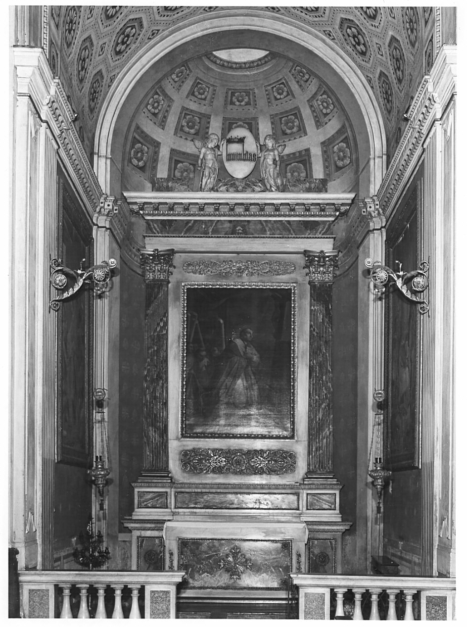 altare, complesso decorativo - bottega italiana (sec. XIX)