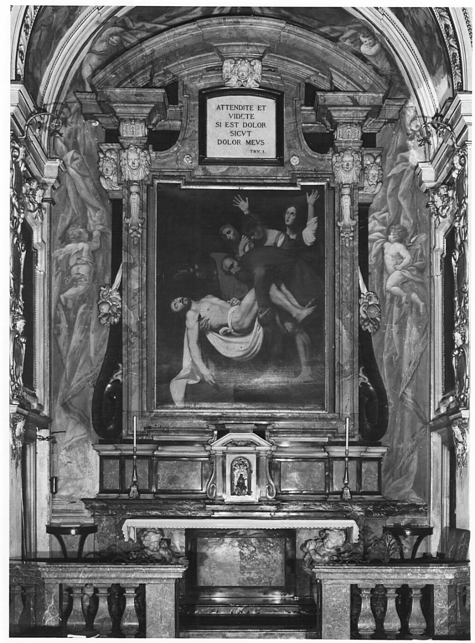 altare, complesso decorativo - bottega lombarda (sec. XX)