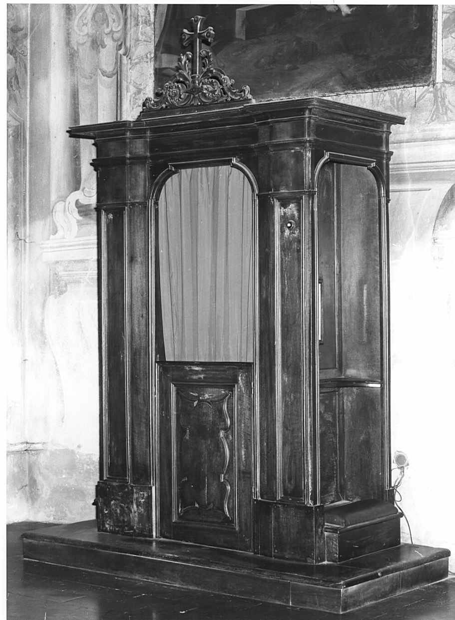 confessionale, serie - bottega italiana (sec. XIX)