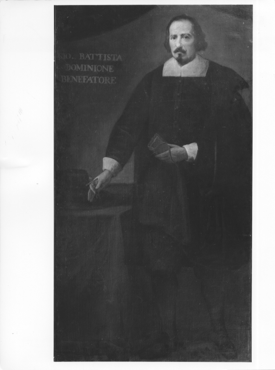 ritratto di Giovanni Battista Dominione, ritratto di Giovanni Battista Dominione (dipinto) di Crespi Daniele (attribuito) (sec. XVII, sec. XVII)