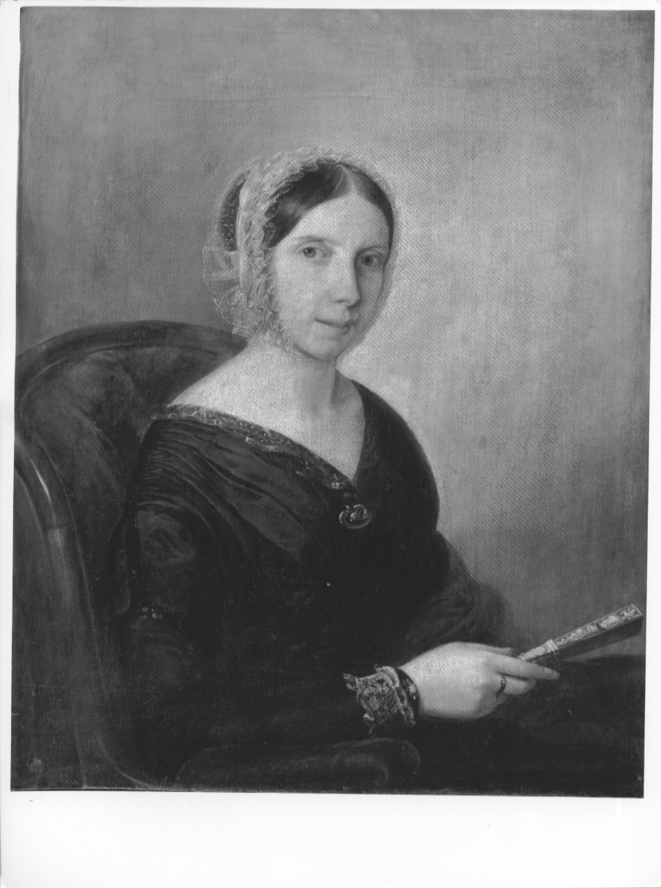 ritratto di Caterina Uboldi Valtorta, ritratto di Caterina Uboldi Valtorta (dipinto) di Zuccoli Luigi (attribuito) (sec. XIX)