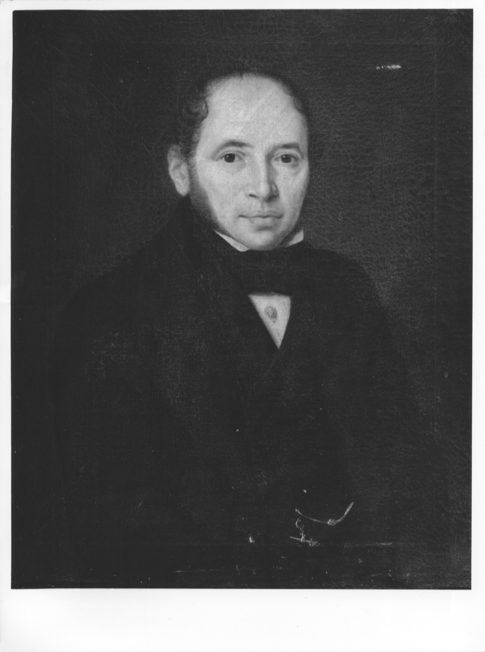 ritratto di Vittore Belloni, ritratto di Vittore Belloni (dipinto) - ambito lombardo (sec. XIX)