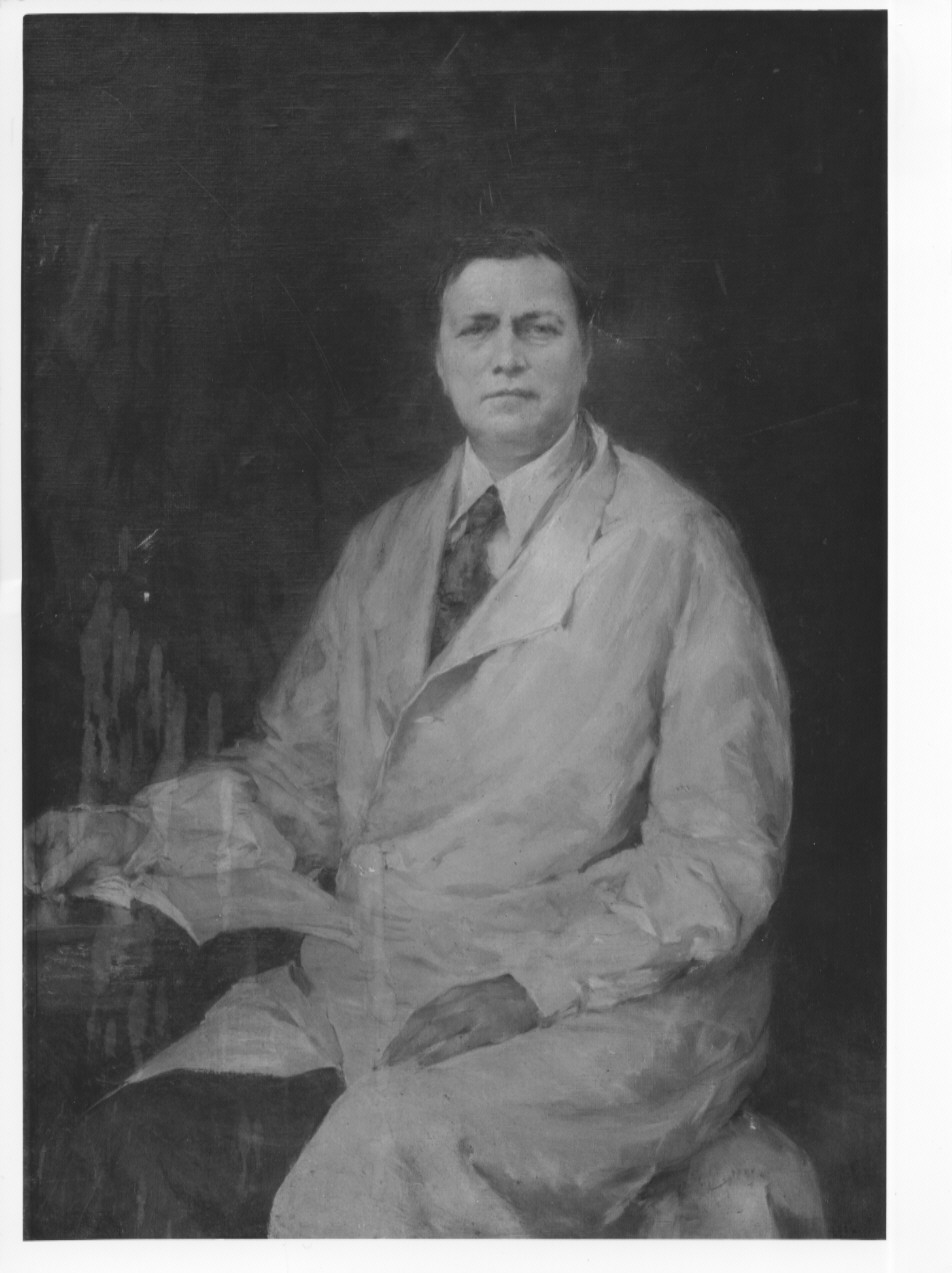 ritratto d'ignoto, ritratto d'uomo (dipinto) - ambito italiano (sec. XX)