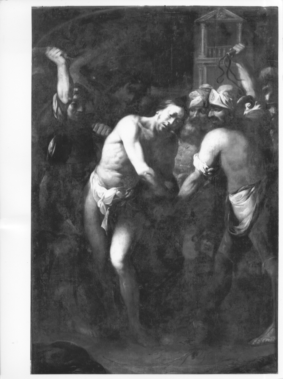 Flagellazione di Cristo, flagellazione di Cristo (dipinto) di Procaccini Ercole il Giovane detto Procaccini il Giovane (attribuito) (terzo quarto sec. XVII)