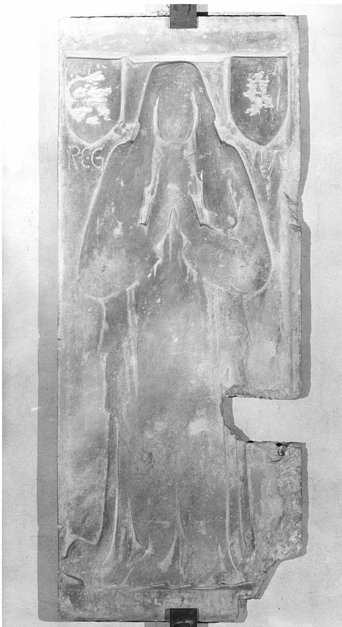 lastra tombale, opera isolata - bottega lombarda (sec. XV)