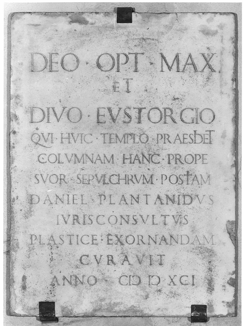 lapide tombale, opera isolata - bottega lombarda (sec. XVI)