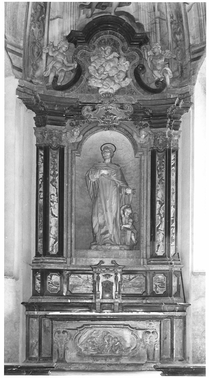 altare, complesso decorativo - bottega lombarda (sec. XVIII)