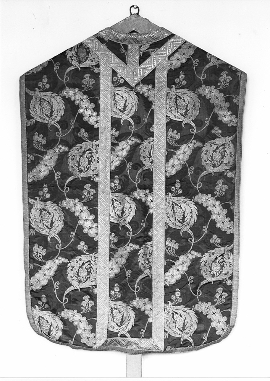 paramento liturgico, insieme - manifattura italiana (metà sec. XIX)