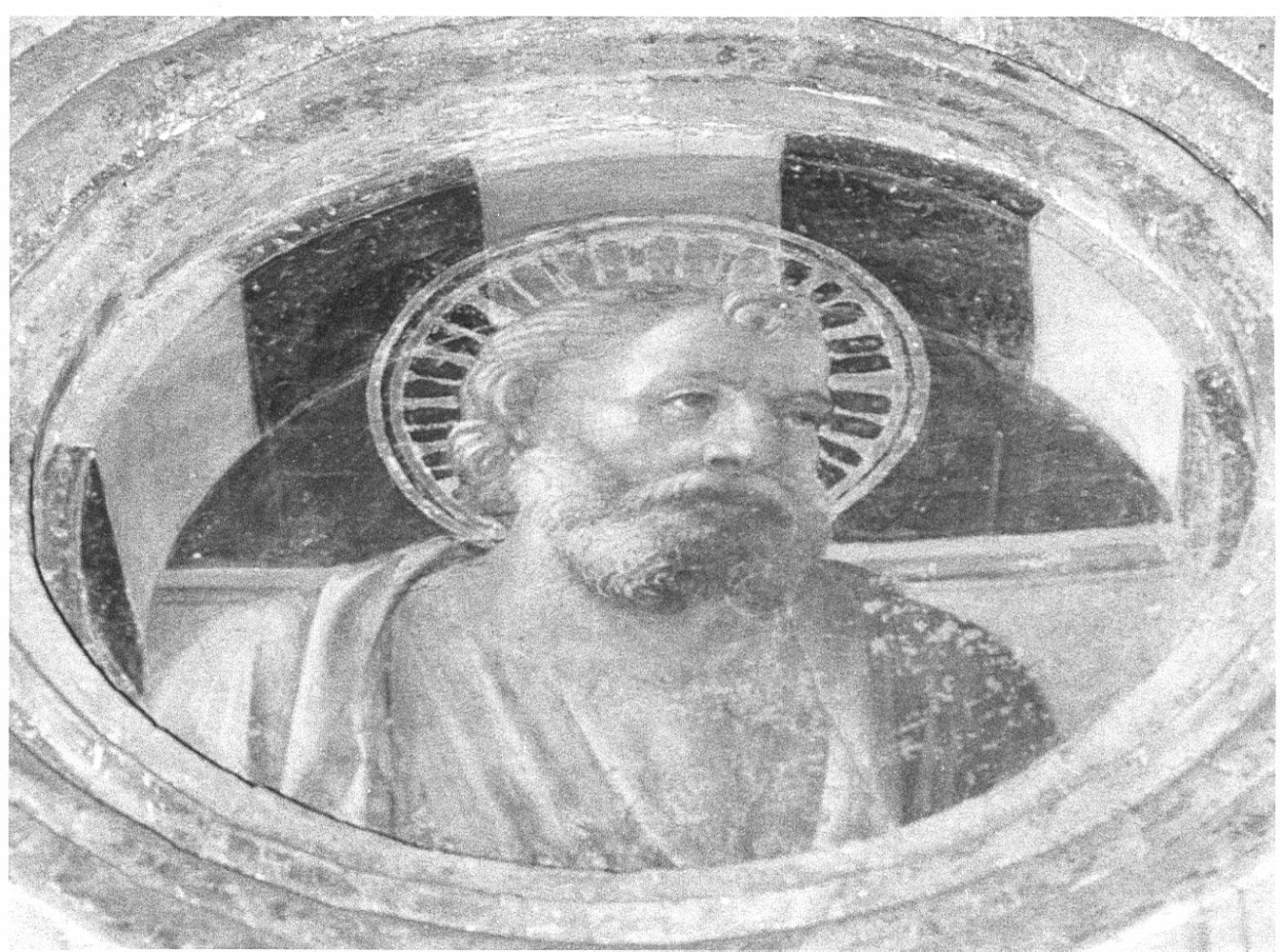 Santo (dipinto, elemento d'insieme) di Foppa Vincenzo (attribuito) (sec. XV)