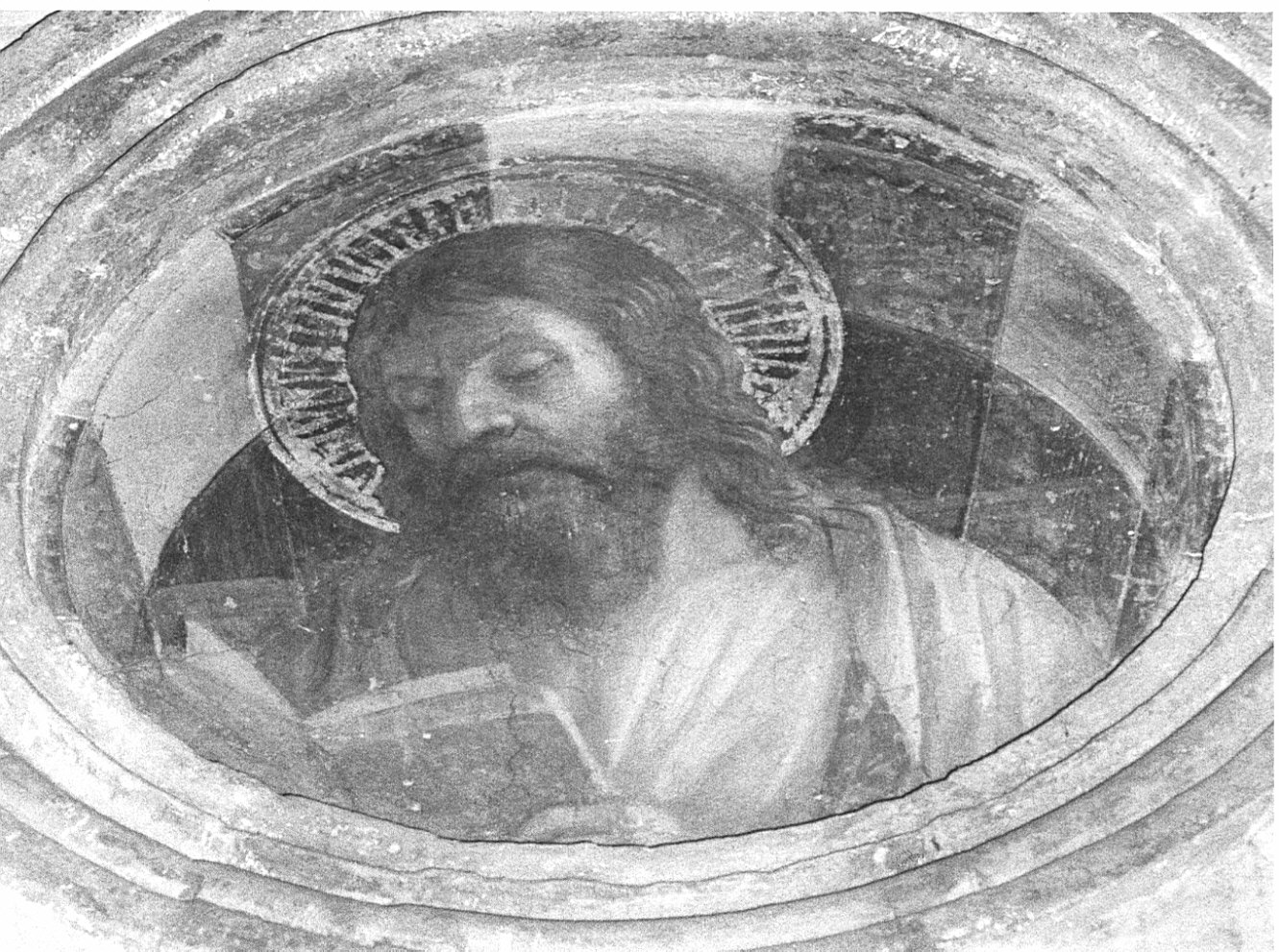 Santo (dipinto, elemento d'insieme) di Foppa Vincenzo (attribuito) (sec. XV)