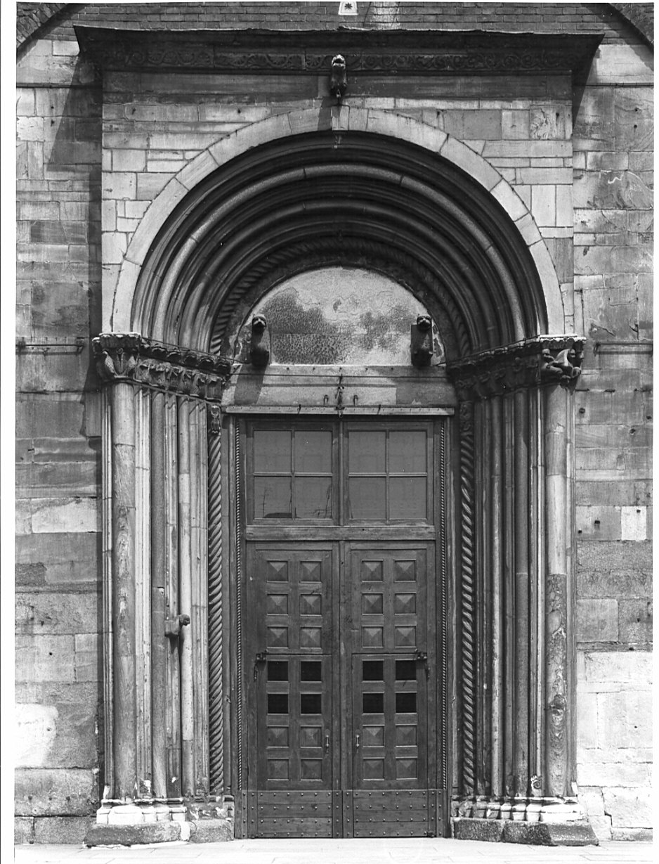 portale maggiore, opera isolata - bottega lombarda (seconda metà sec. XII)