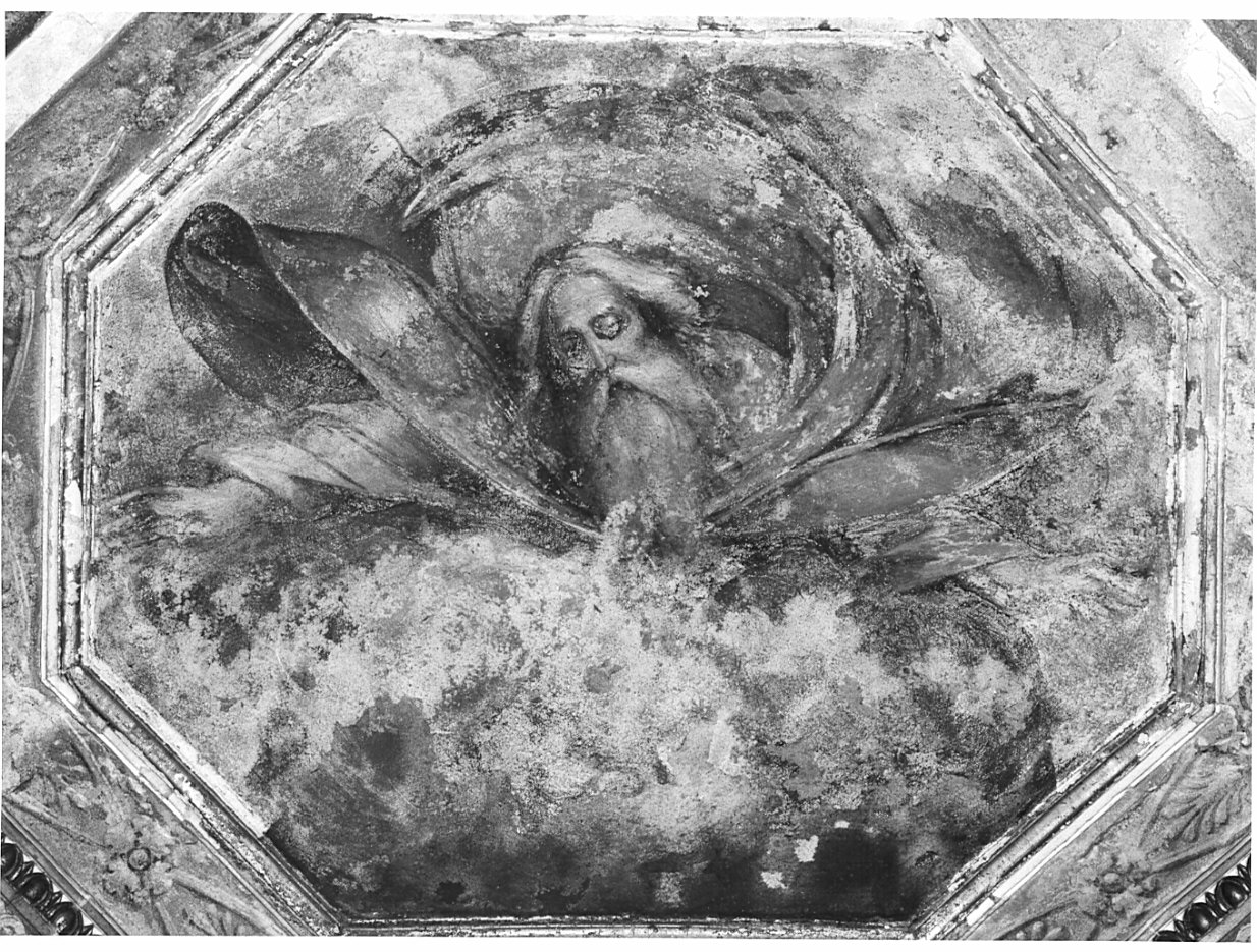 Dio Padre (dipinto, elemento d'insieme) di Zali Giovan Battista (attribuito) (sec. XIX)