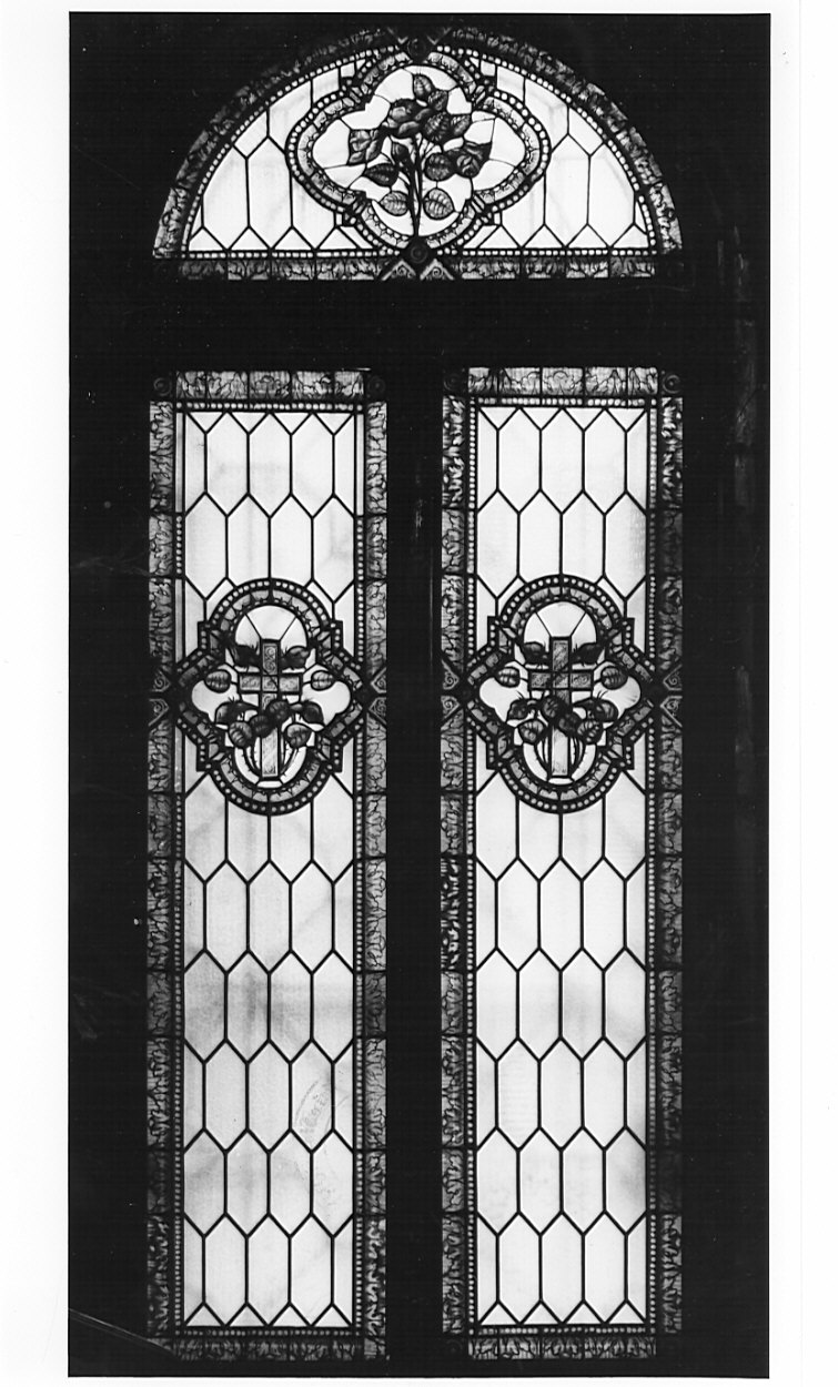 vetrata, opera isolata - bottega lombarda (prima metà sec. XX)