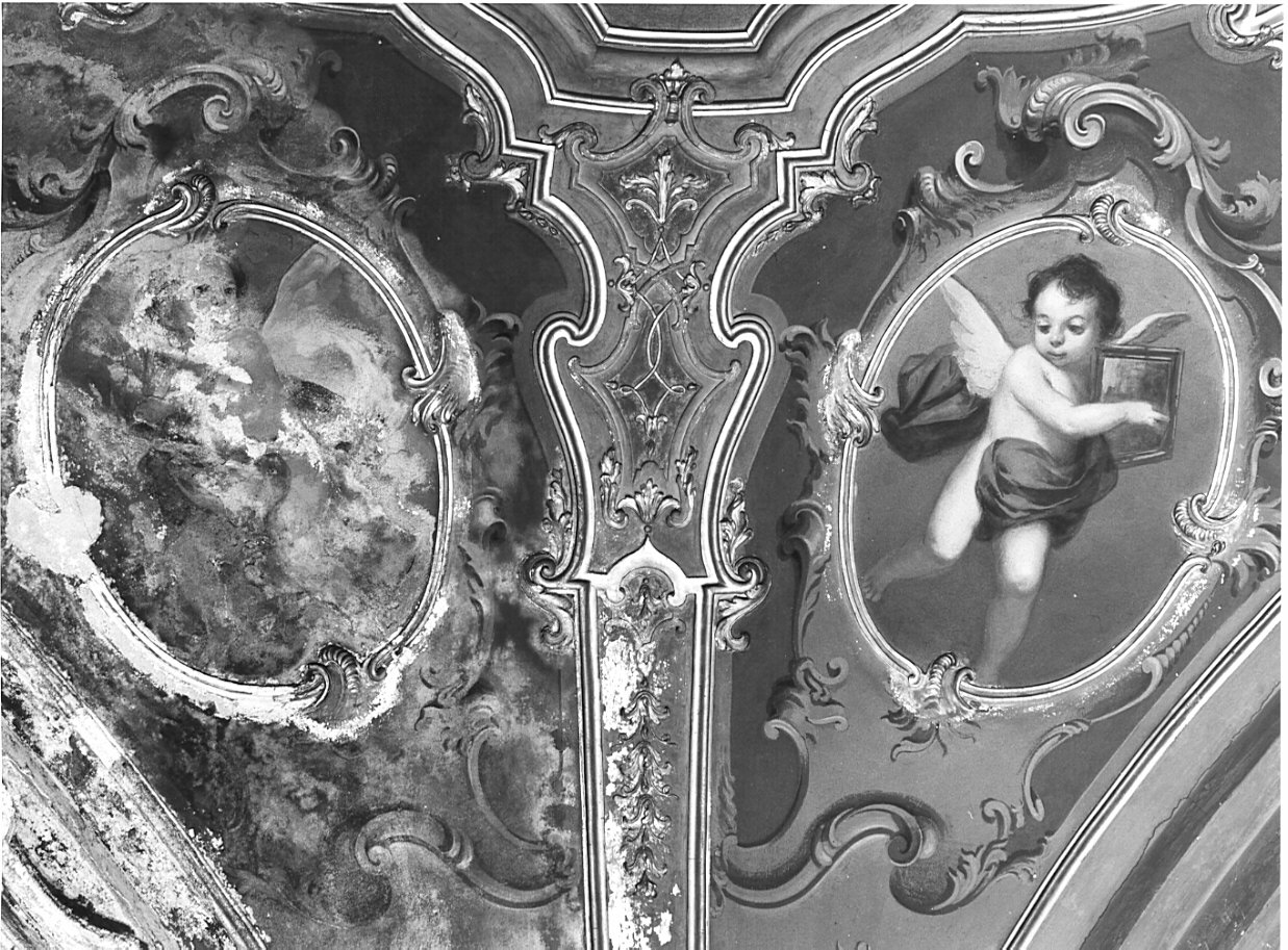 angeli (dipinto, elemento d'insieme) di Cucchi Giovanni Antonio (attribuito) (prima metà sec. XVIII)