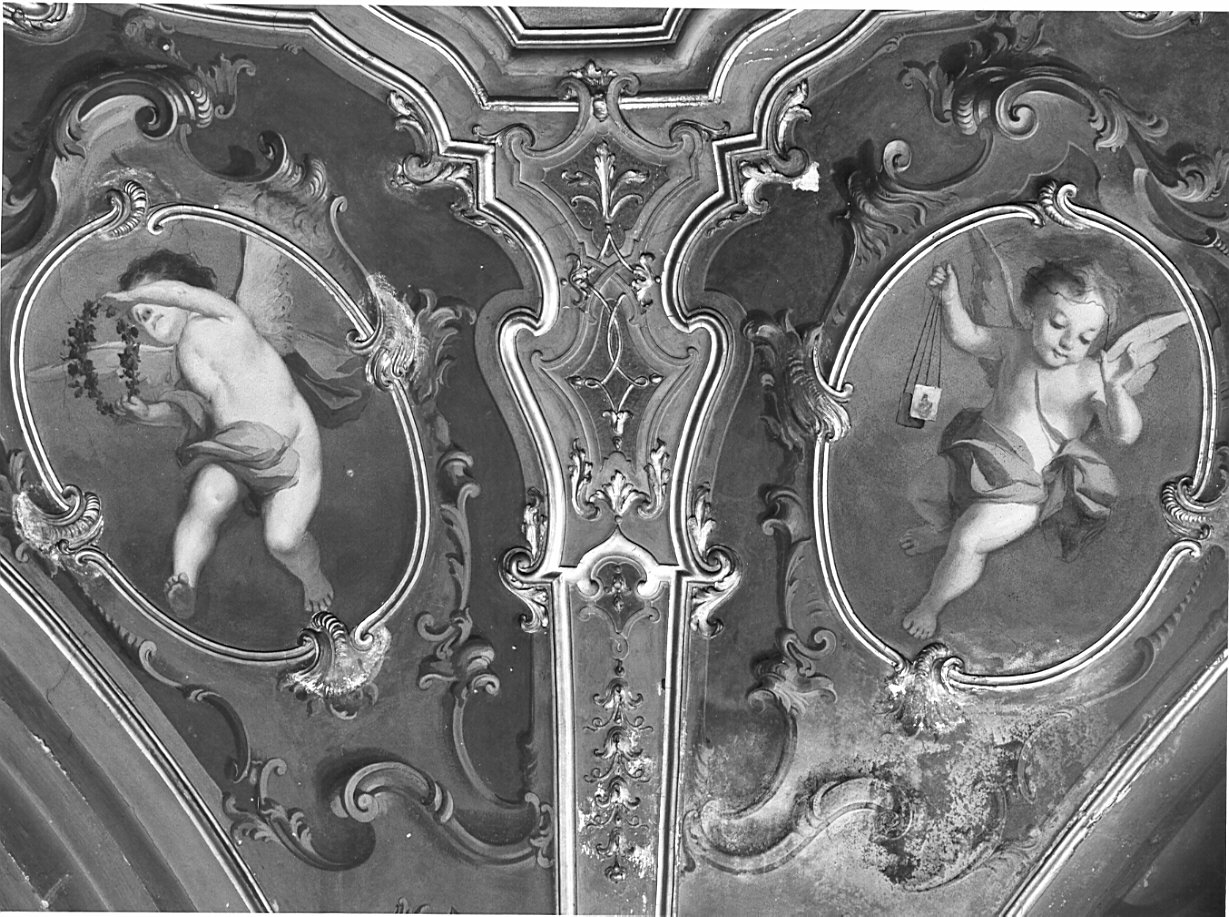 angeli (dipinto, elemento d'insieme) di Cucchi Giovanni Antonio (attribuito) (prima metà sec. XVIII)