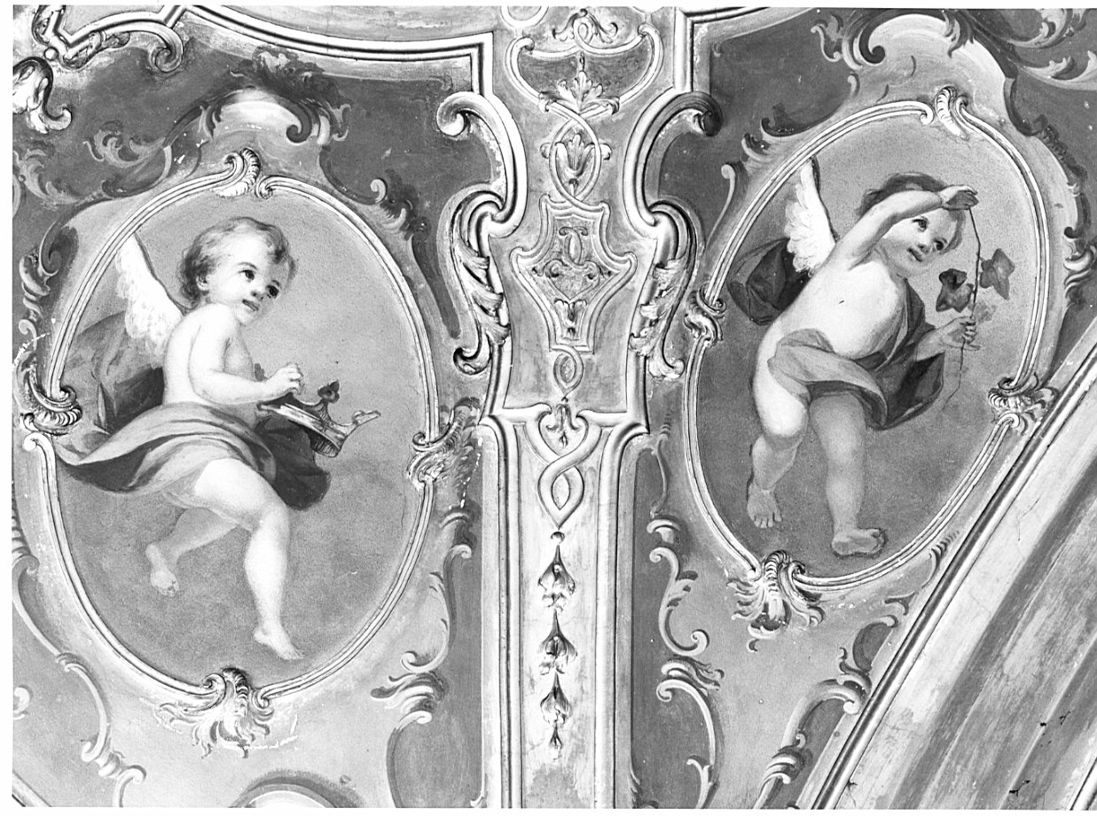 angeli (dipinto, elemento d'insieme) di Cucchi Giovanni Antonio (attribuito) (prima metà sec. XVIII)
