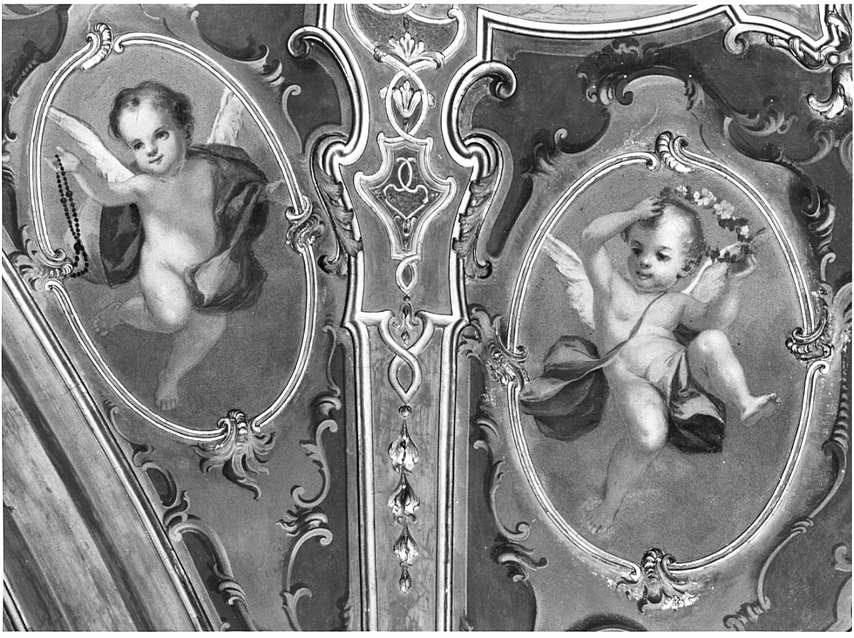 angeli (dipinto, elemento d'insieme) di Cucchi Giovanni Antonio (attribuito) (prima metà sec. XVIII)