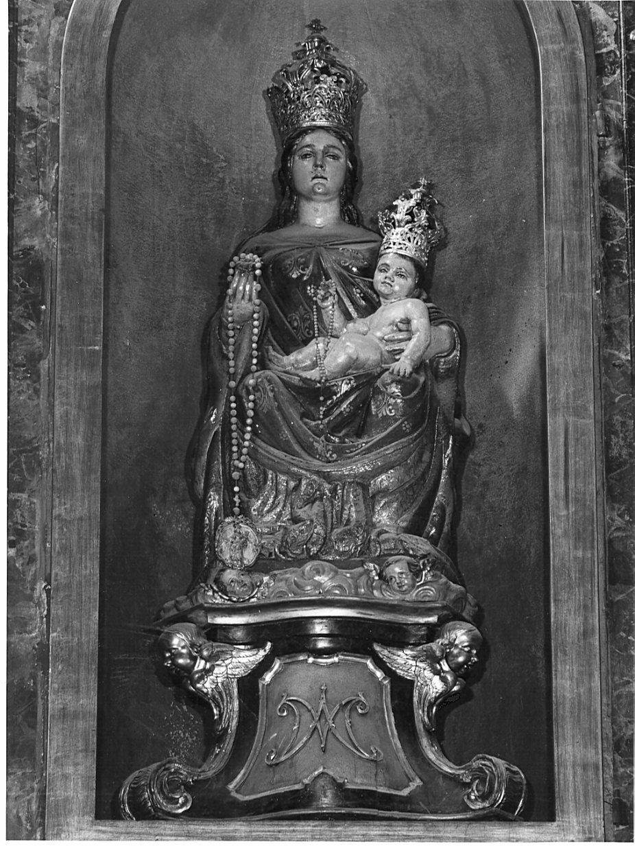 Madonna con Bambino (statua, opera isolata) - bottega lombarda (sec. XVI)