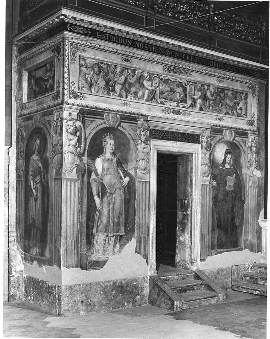 dipinto, ciclo di Luini Aurelio (attribuito) (seconda metà sec. XVI)