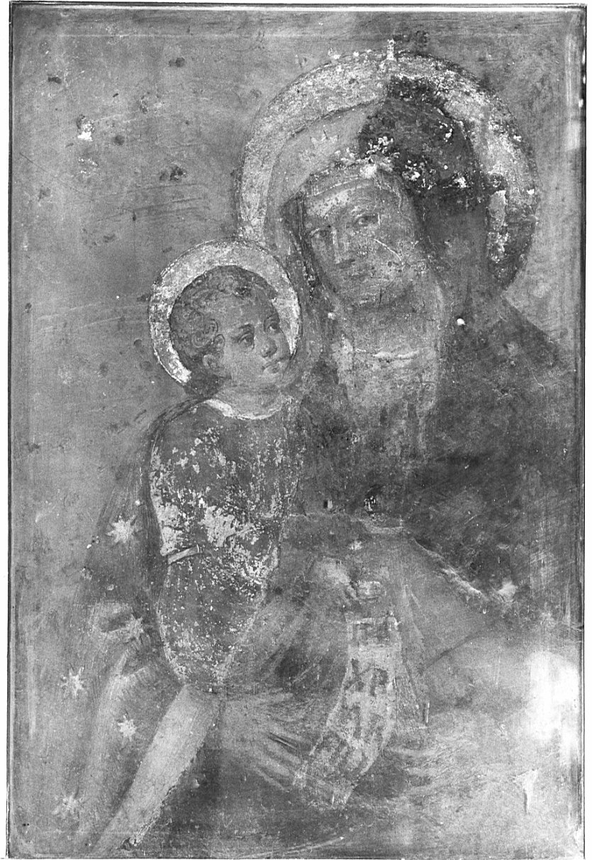 Madonna con Bambino (dipinto, opera isolata) - ambito lombardo (prima metà sec. XVI)