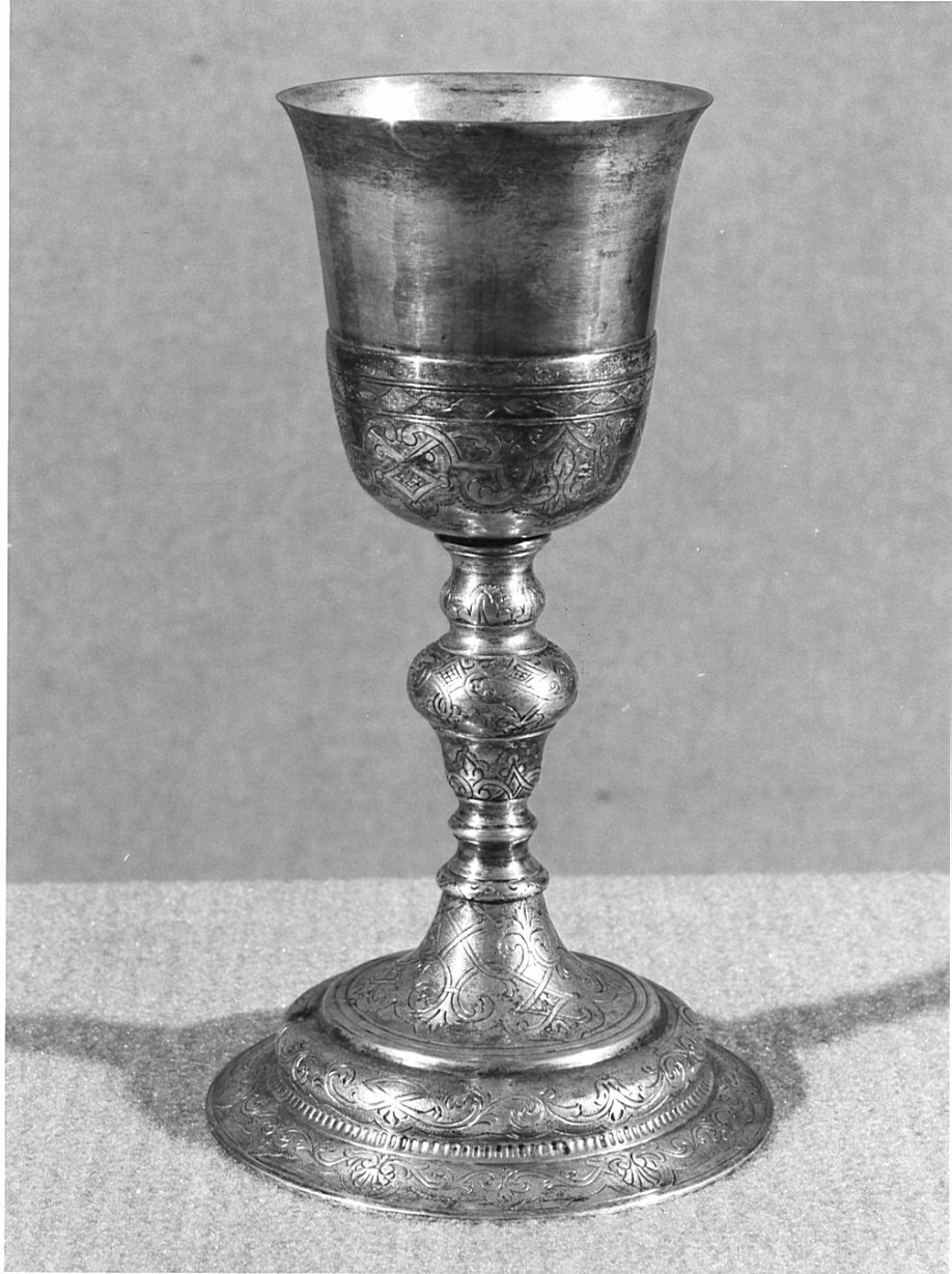 calice, opera isolata - bottega lombarda (inizio sec. XVIII)