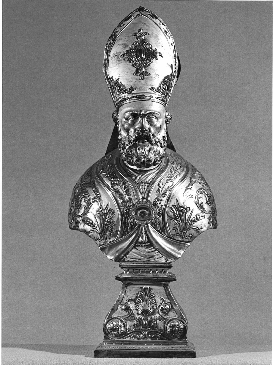 San Pietro Apostolo (reliquiario - a busto, opera isolata) - bottega lombarda (sec. XIX)