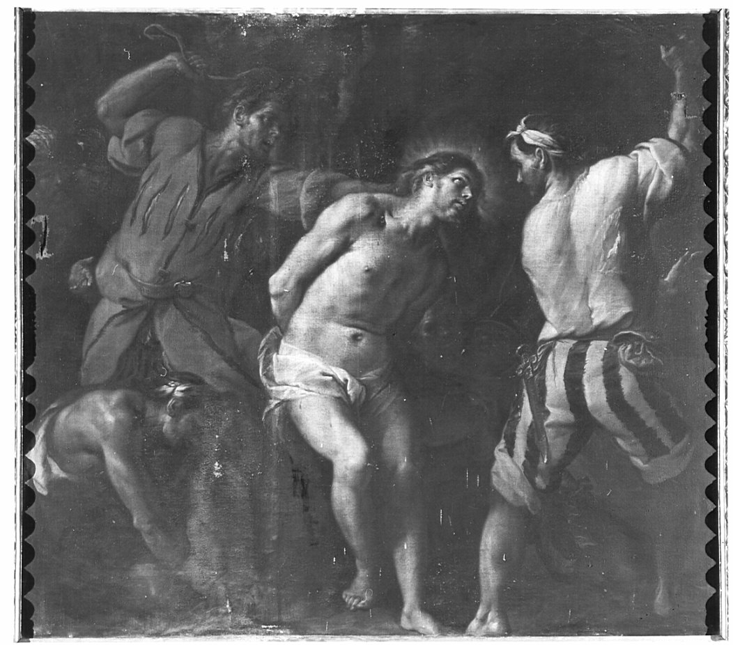 Cristo flagellato (dipinto, opera isolata) di Nuvolone Giuseppe (attribuito) (seconda metà sec. XVII)