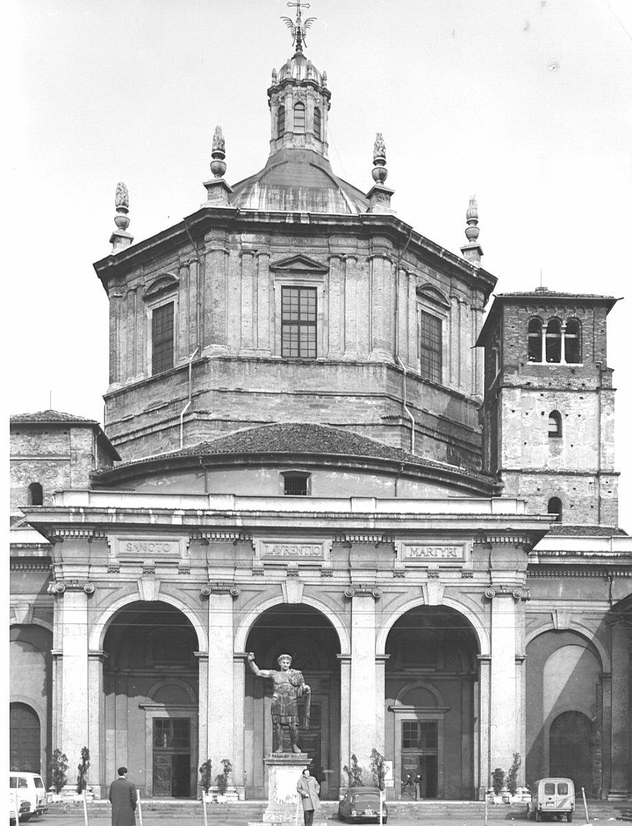 martirio di San Lorenzo (rilievo, opera isolata) di Nava Cesare (sec. XIX)