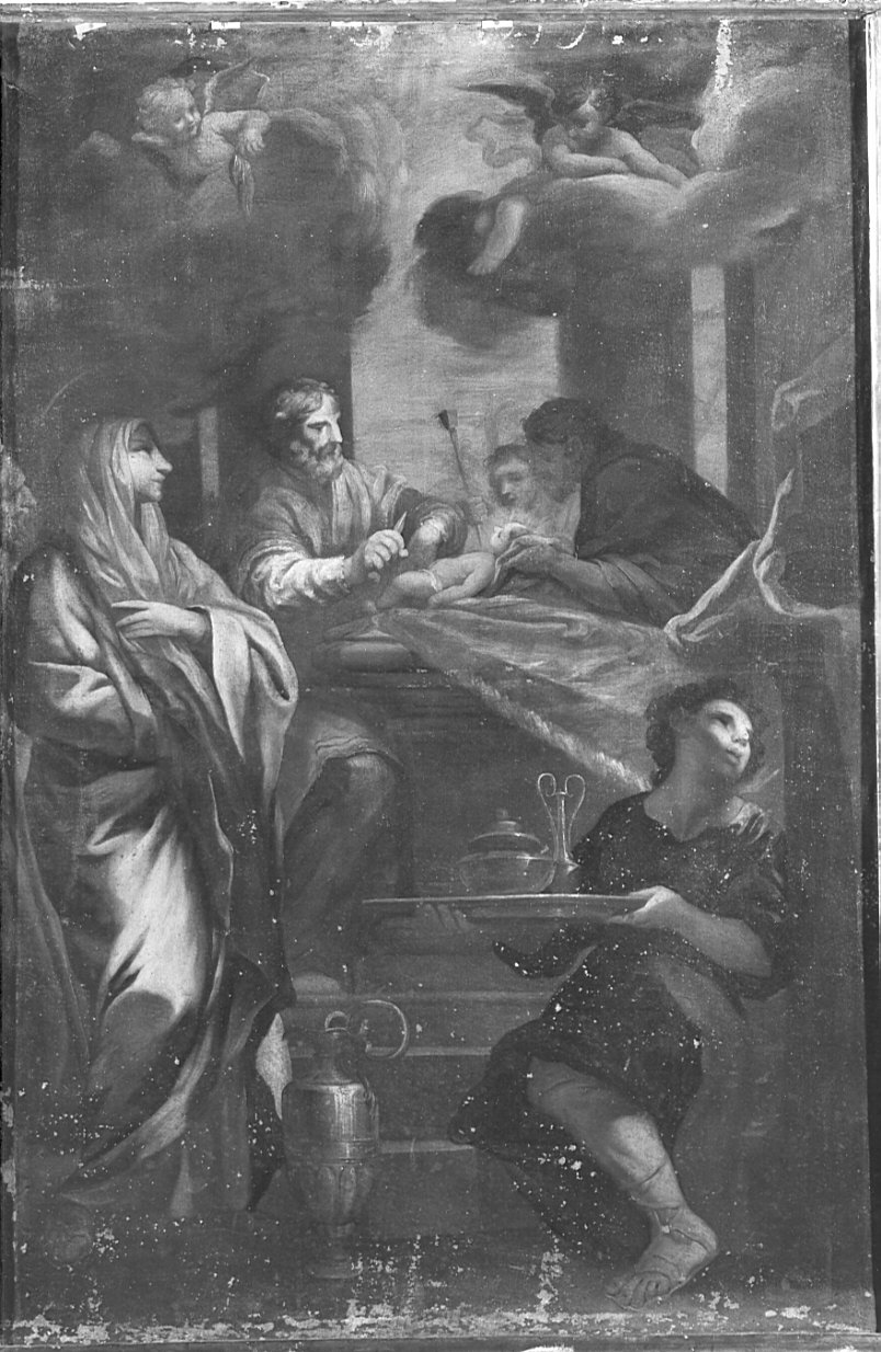 circoncisione di Gesù Bambino (dipinto, opera isolata) di Ferrario Federico (secondo quarto sec. XVIII)