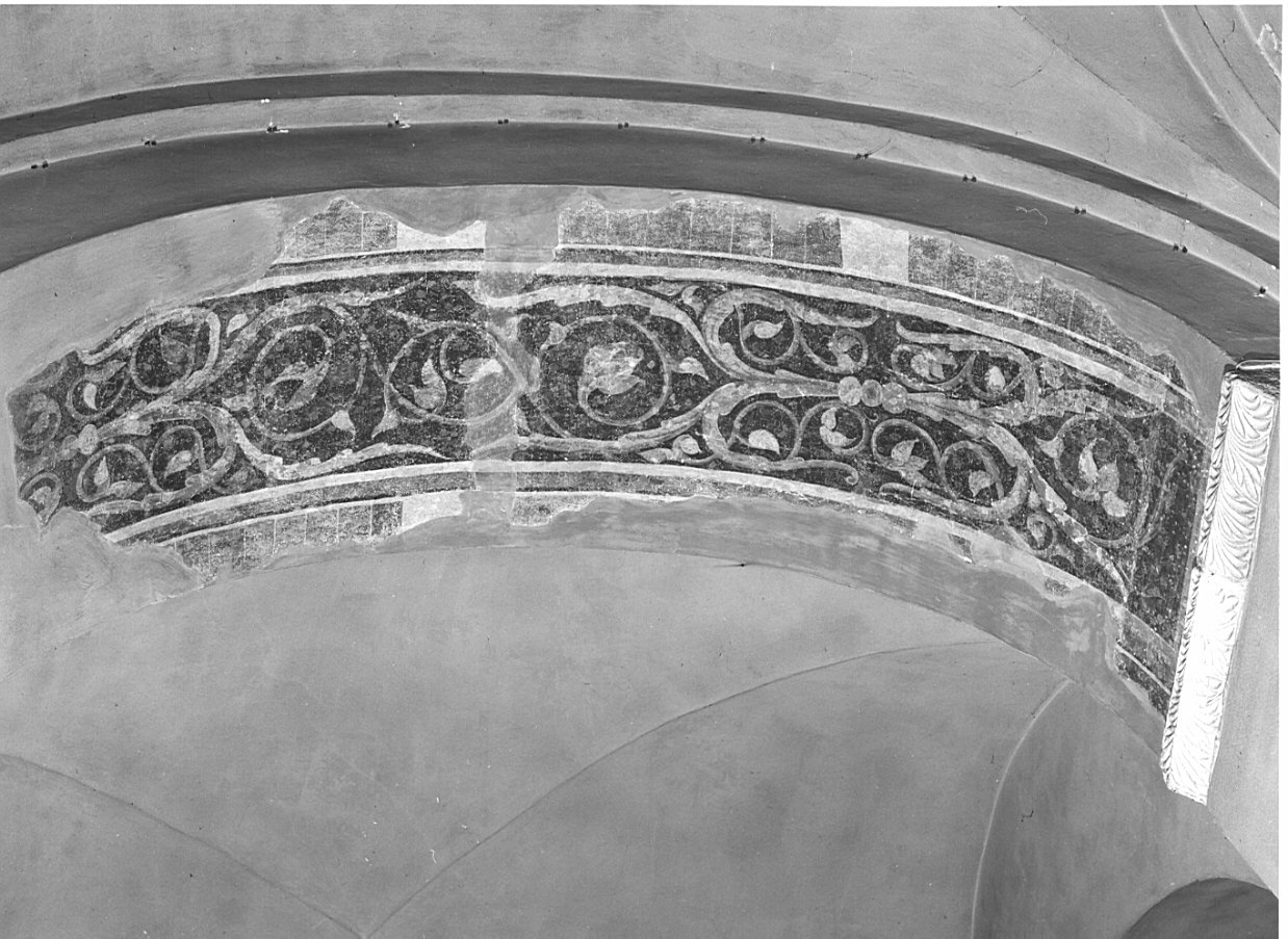 motivi decorativi a volute (dipinto, opera isolata) - ambito lombardo (prima metà sec. XV)