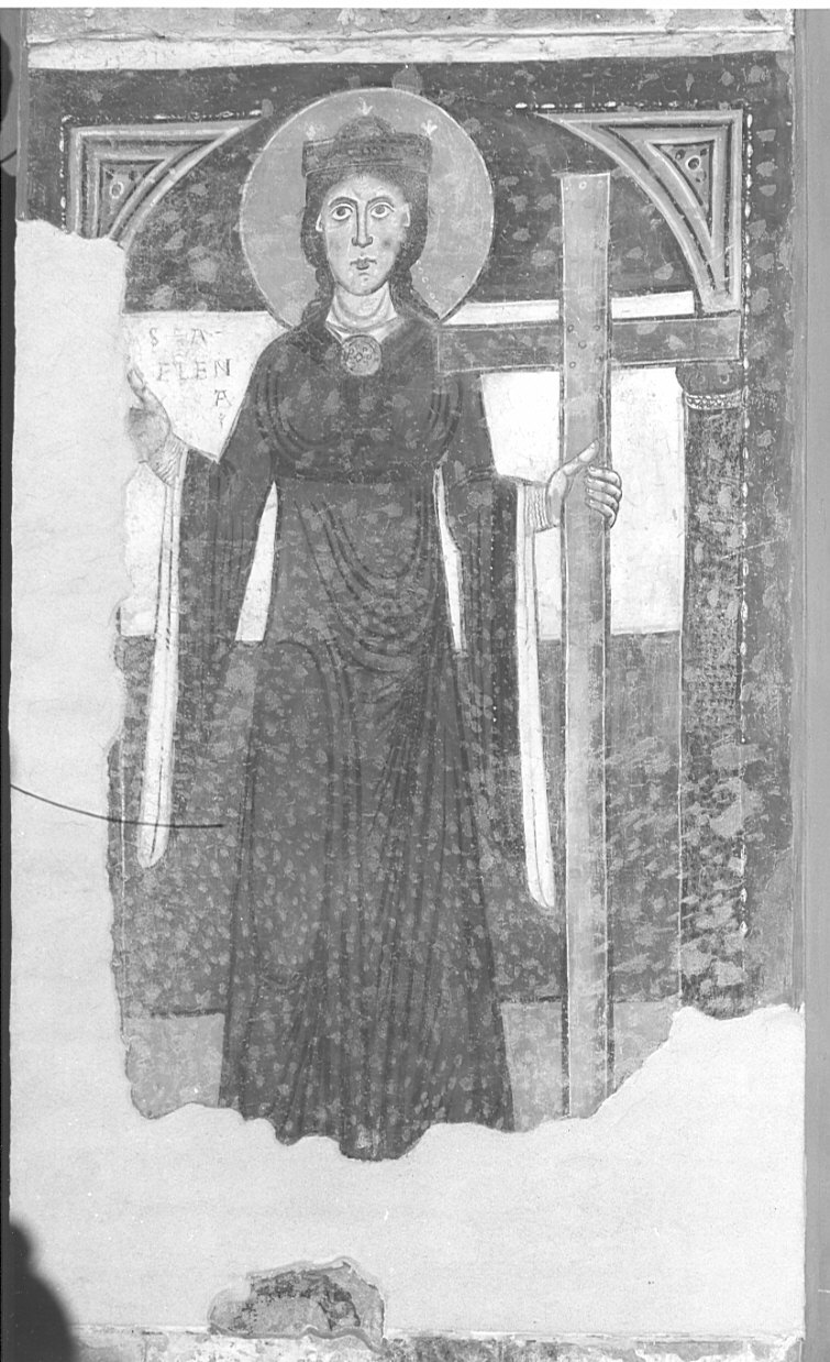 Sant'Elena (dipinto, opera isolata) - ambito lombardo (inizio sec. XIII)