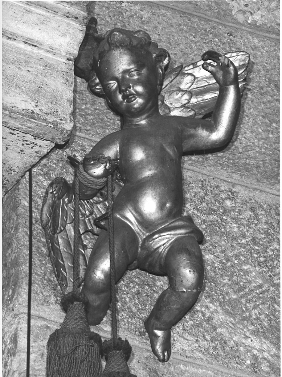 angioletto (statuetta, pendant) - bottega lombarda (sec. XVII)