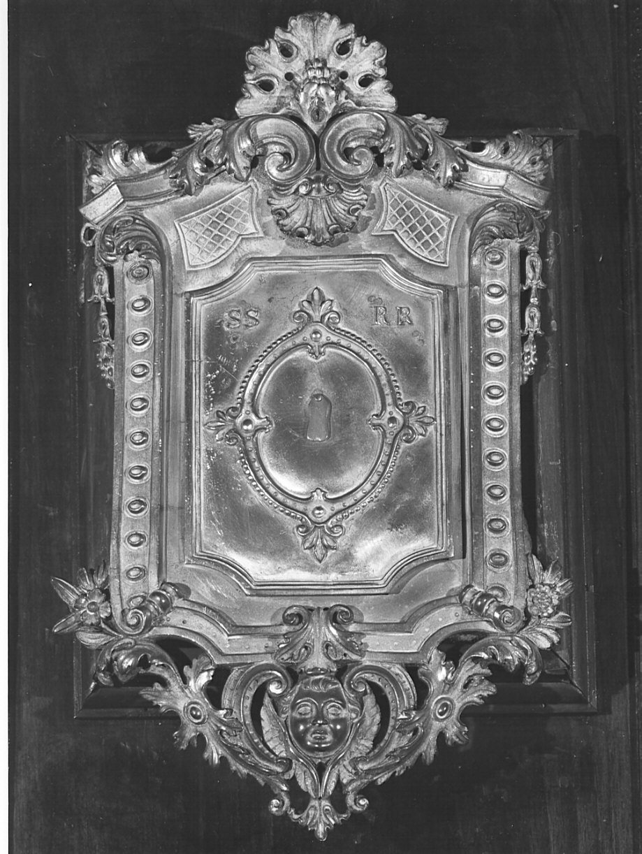 tabernacolo, coppia di Zanelli Siro (sec. XVII)